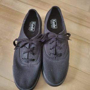 Keds Champion Canvas Shoes all black